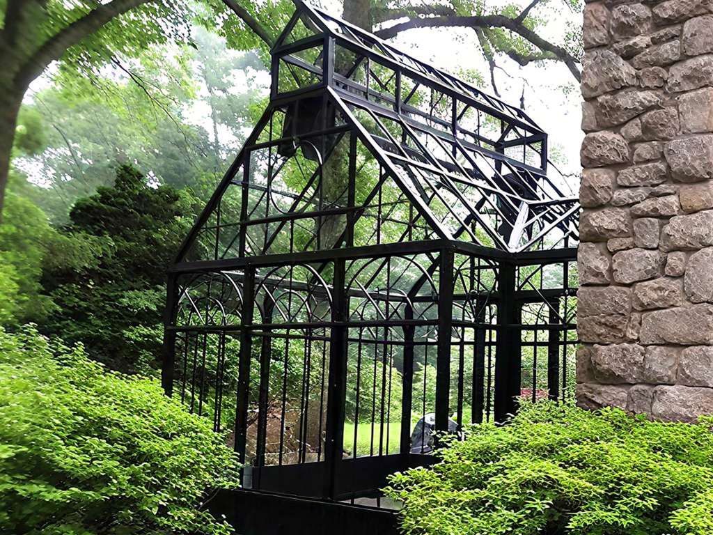 Black Metal Victorian Greenhouse Ysgh 182